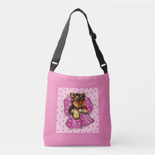 Yorkie poo  crossbody bag