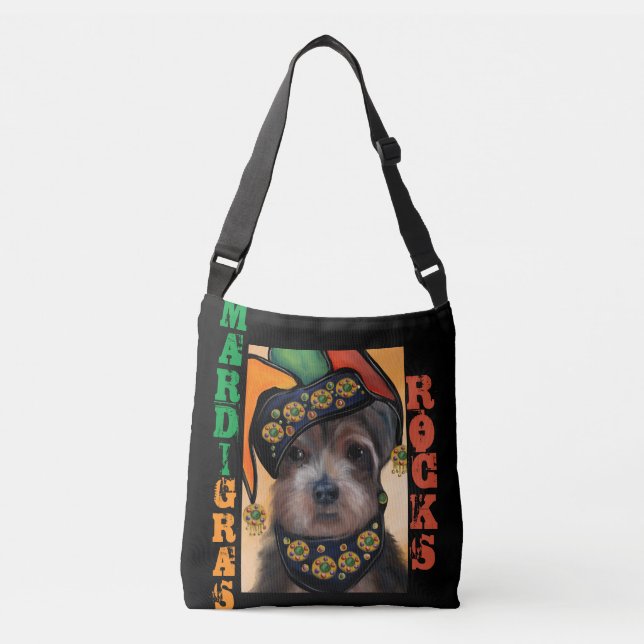 YORKIE POO          CROSSBODY BAG (Front)