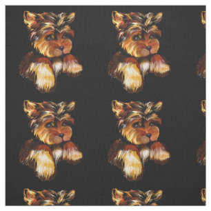YORKIE POO FABRIC