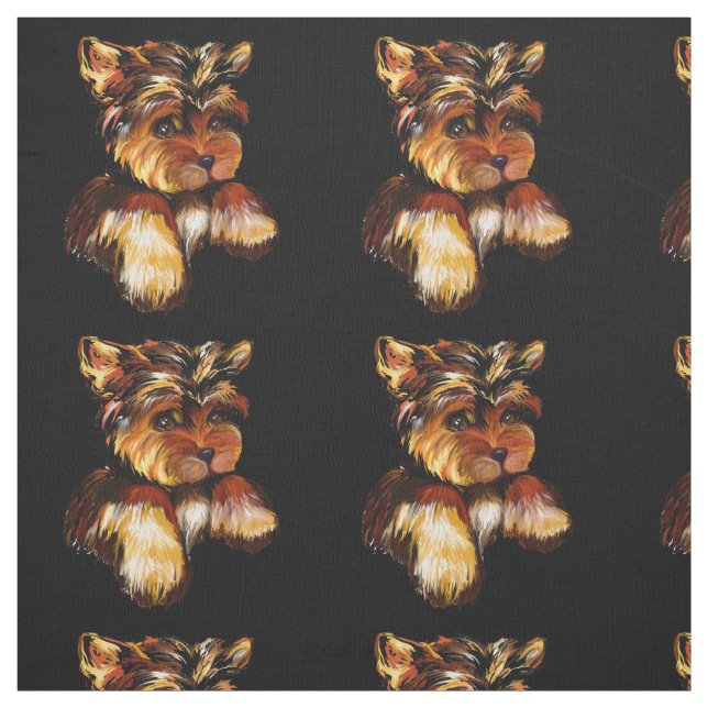 YORKIE POO FABRIC (Swatch)