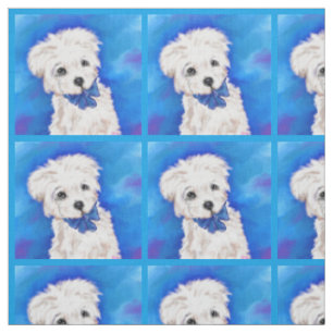 YORKIE POO FABRIC