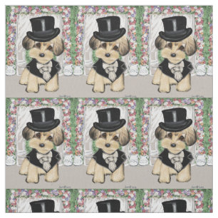 Yorkie Poo Fabric
