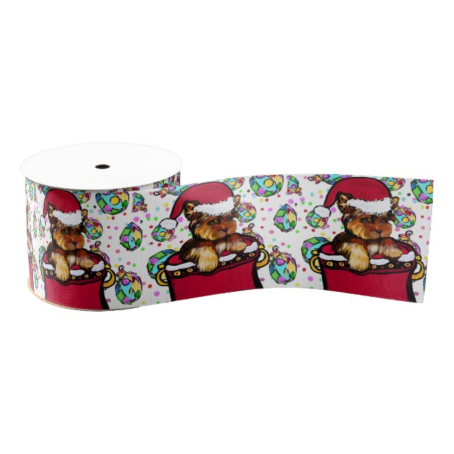 YORKIE POO GROSGRAIN RIBBON (Spool)