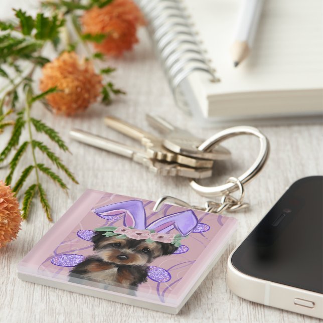  Yorkie Poo     Keychain (Front Right)