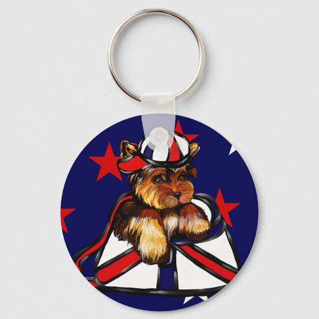 YORKIE POO KEYCHAIN (Front)