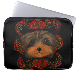 YORKIE POO    LAPTOP SLEEVE