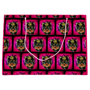 YORKIE POO LARGE GIFT BAG