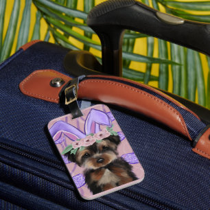 Yorkie Poo Luggage Tag