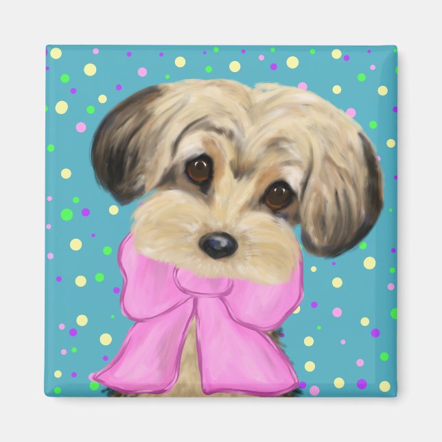 Yorkie Poo Magnet (Front)