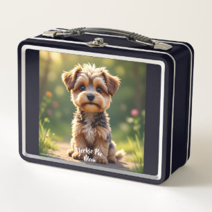 Yorkie Poo Metal Lunchbox