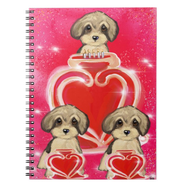 Yorkie Poo Notebook (Front)