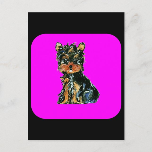 Yorkie Poo Postcard (Front)