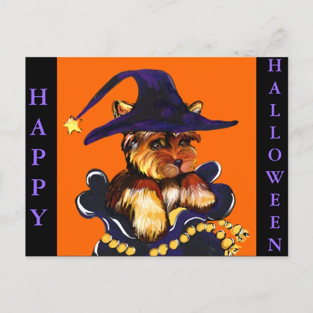 YORKIE POO POSTCARD (Front)