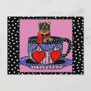 Yorkie Poo Postcard