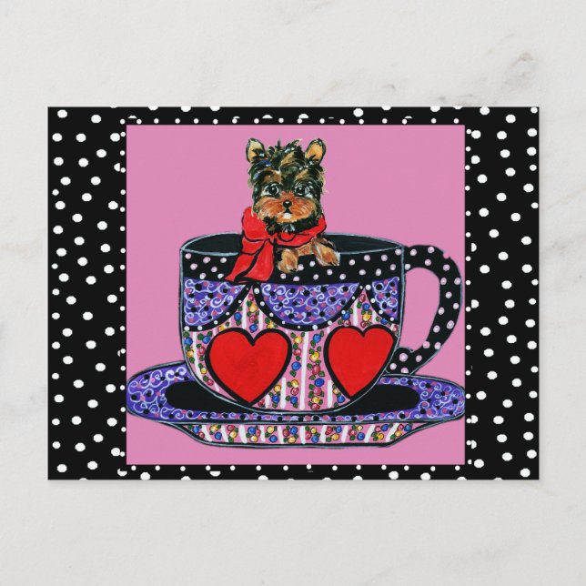 Yorkie Poo Postcard (Front)