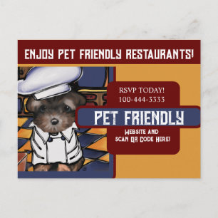 Yorkie Poo  Postcard