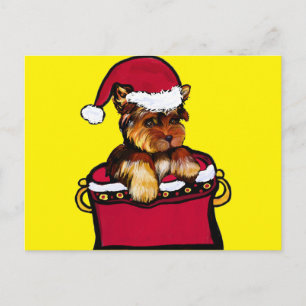 YORKIE POO POSTCARD