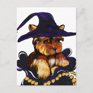 YORKIE POO POSTCARD