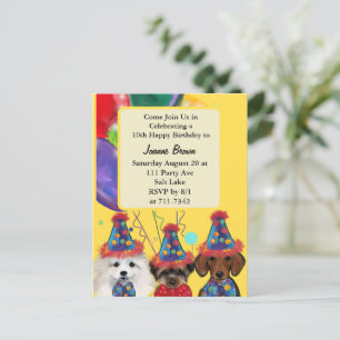 Yorkie Poo Postcard