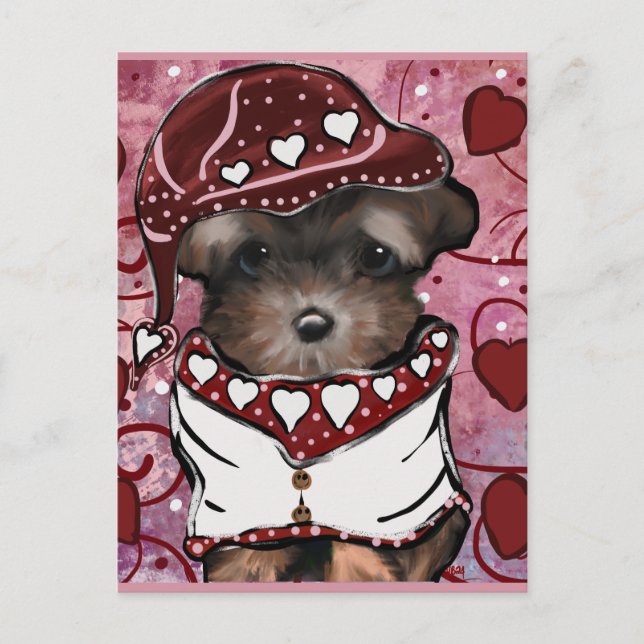 Yorkie Poo Postcard (Front)