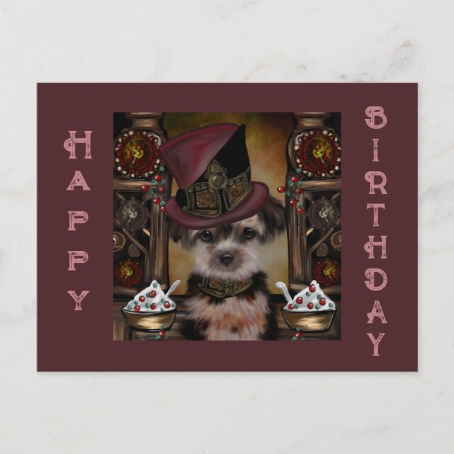 Yorkie Poo Postcard (Front)