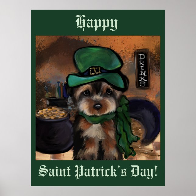 Yorkie  Poo Poster (Front)