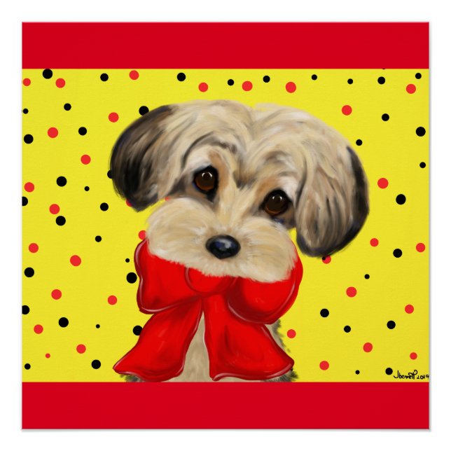 Yorkie Poo Poster (Front)