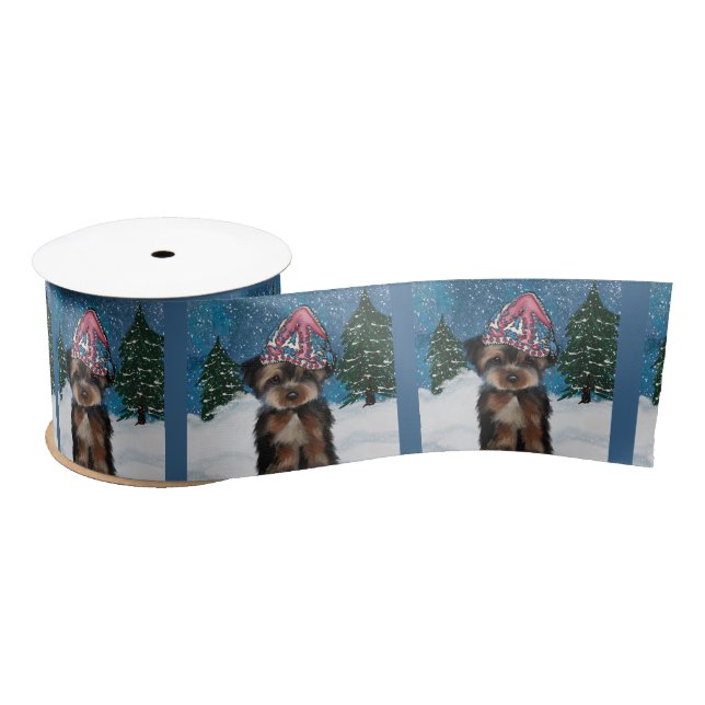 YORKIE POO SATIN RIBBON (Spool)