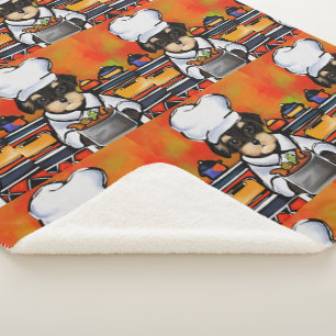 YORKIE POO SHERPA BLANKET