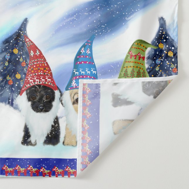 YORKIE POO TAPESTRY (Detail)