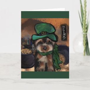 Yorkie Poo Thank You Card