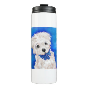 YORKIE POO THERMAL TUMBLER