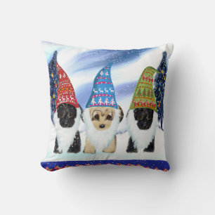 YORKIE POO THROW PILLOW