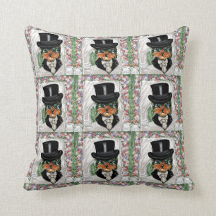 YORKIE POO THROW PILLOW