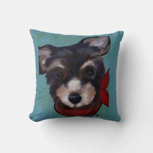 Yorkie Poo             Throw Pillow
