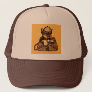 YORKIE POO TRUCKER HAT