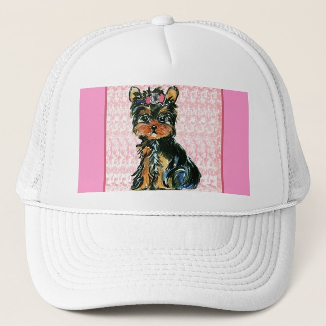 Yorkie Poo Trucker Hat (Front)