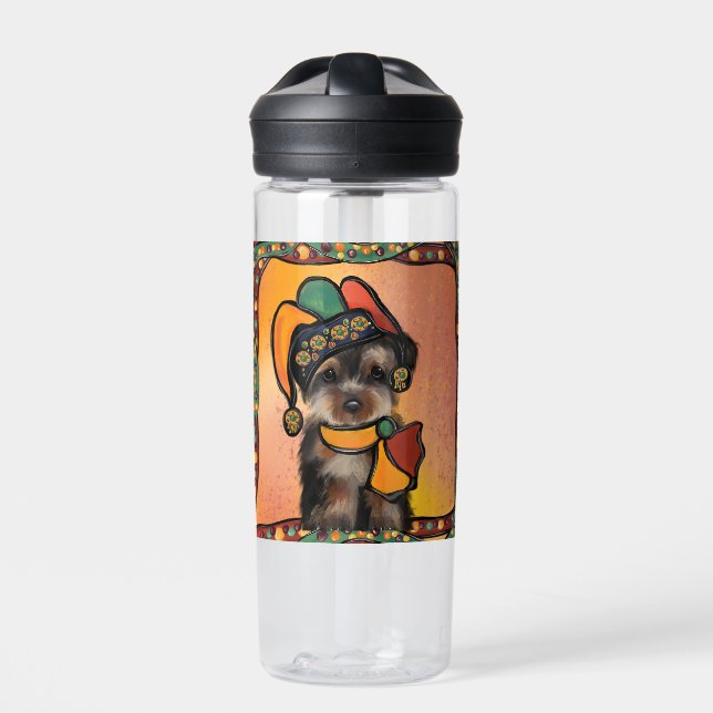 Yorkie  Poo     Water Bottle (Front)