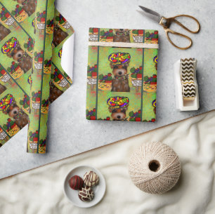 Yorkie Poo Wrapping Paper