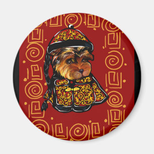 Yorkie Poo Year of the Dog Magnet