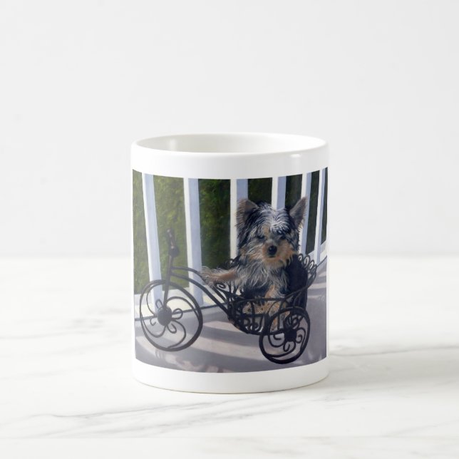 Yorkie Puppy Coffee Mug (Center)