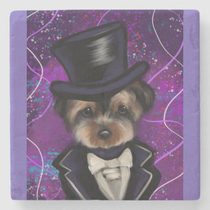 YORKIE           STONE COASTER