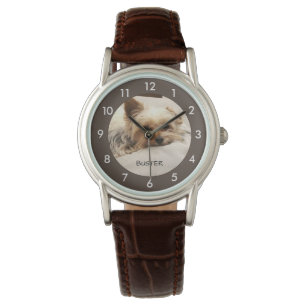 Yorkie Terrier Dog Personalized Watch