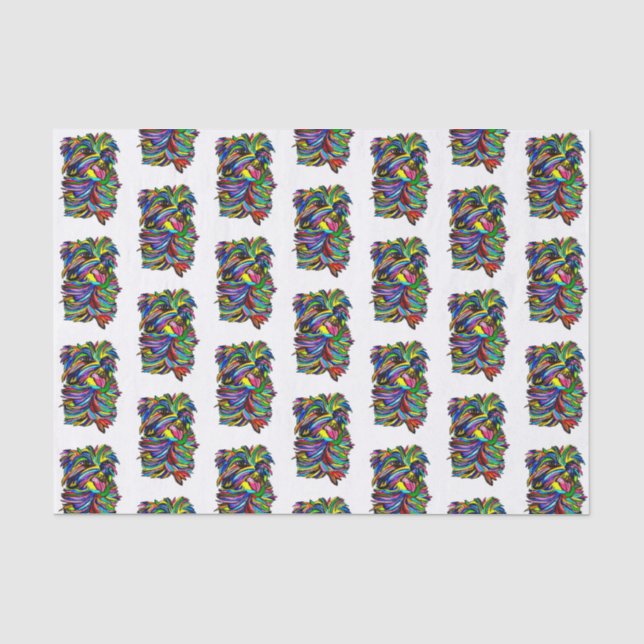 Yorkie Tissue  Paper (Front)