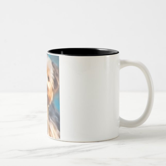 yorkie Two-Tone coffee mug (Right)