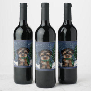 YORKIE WINE LABEL