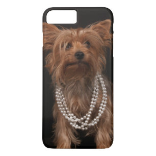 Yorkie with Pearls iPhone 8 Plus/7 Plus Case