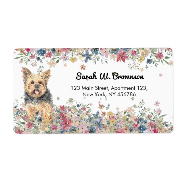 Yorkie Yorkshire Accueil (Devant)