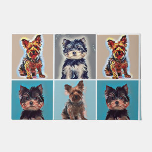 Yorkie Yorkshire Terrier Dog Doormat
