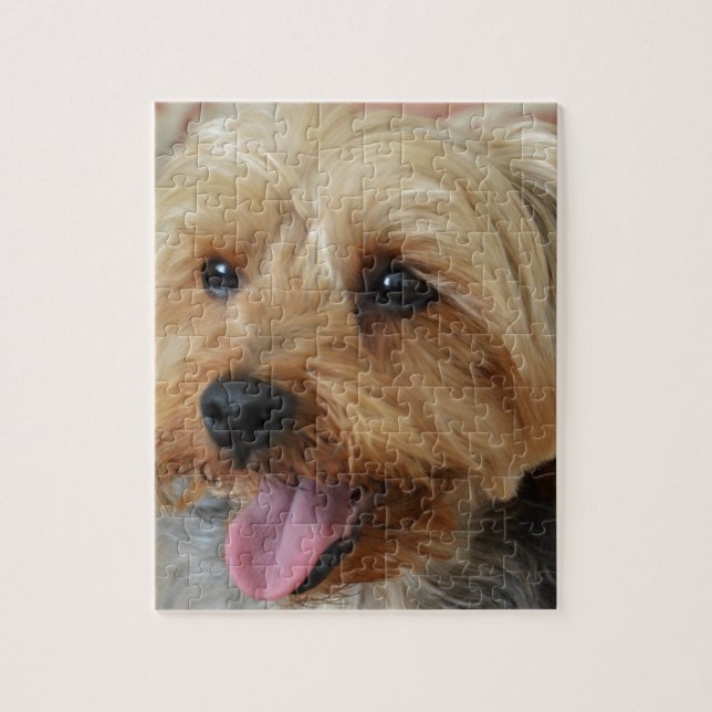 Yorkie Zac Jigsaw Puzzle (Vertical)